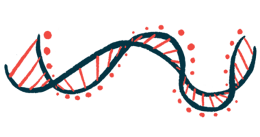 An illustration of DNA.