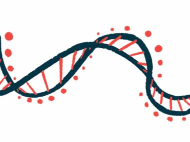 An illustration of DNA.
