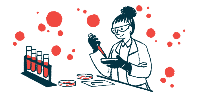 A researcher works with a dropper and petri dishes in a laboratory.