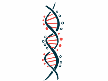 A DNA strand.