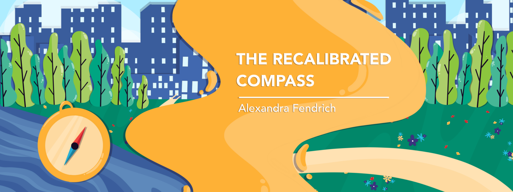 Column banner for the Recalibrated Compass by Alexandra Fendrich